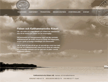 Tablet Screenshot of katthammarsviksrokeri.se